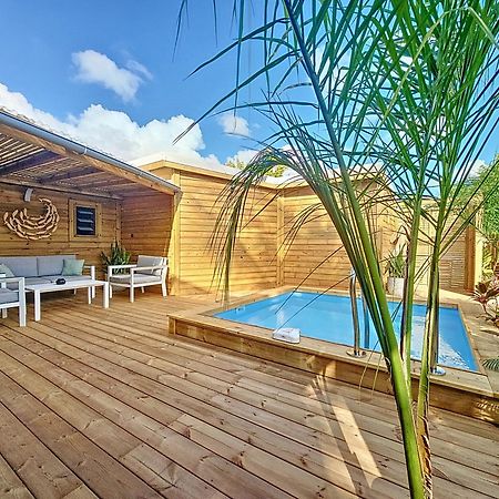 Villa L'Anjou Creole A Sainte Anne En Guadeloupe Avec Piscine Privee Et 2 Chambres Pour 4 Personnes Eksteriør bilde