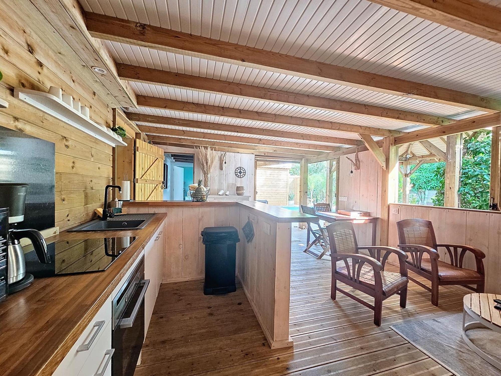 Villa L'Anjou Creole A Sainte Anne En Guadeloupe Avec Piscine Privee Et 2 Chambres Pour 4 Personnes Eksteriør bilde