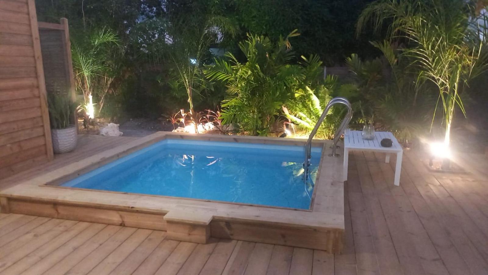 Villa L'Anjou Creole A Sainte Anne En Guadeloupe Avec Piscine Privee Et 2 Chambres Pour 4 Personnes Eksteriør bilde