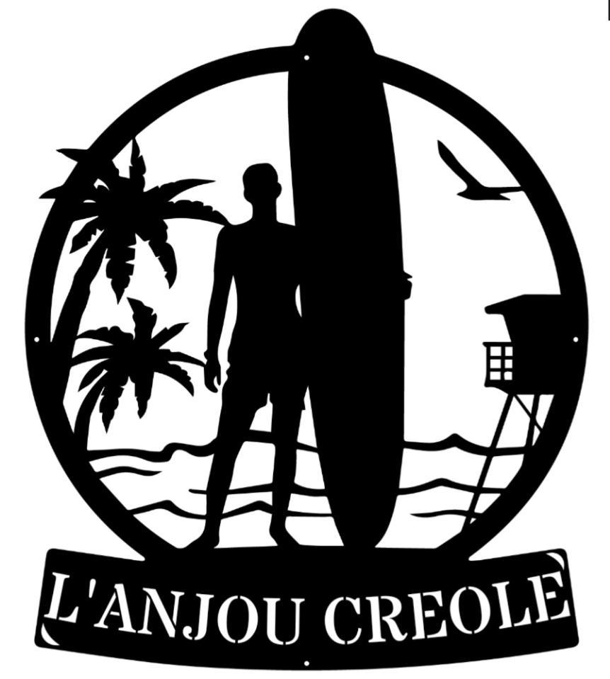 Villa L'Anjou Creole A Sainte Anne En Guadeloupe Avec Piscine Privee Et 2 Chambres Pour 4 Personnes Eksteriør bilde